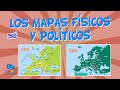 LOS MAPAS FÍSICOS Y POLÍTICOS | Vídeos Educativos para Niños