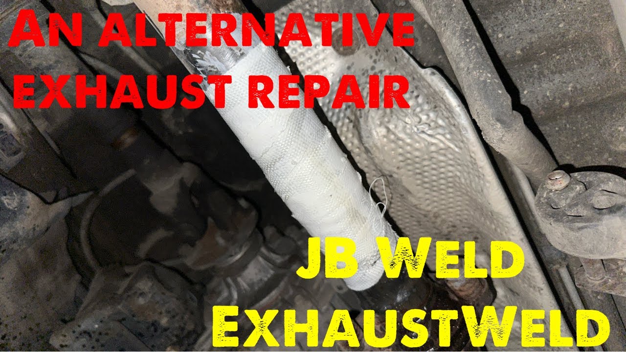 Lexus GX470 Exhaust Repair—JB Weld ExhaustWeld product test YouTube
