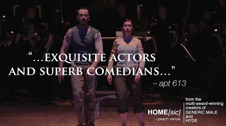 See HOME[sic] Only at the Orlando Fringe Festival!