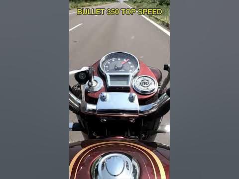 bullet 350 top speed 2019