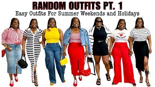 RANDOM OUTFITS PT. 1: TRANSITIONAL SPRING TO SUMMER OUTFITS