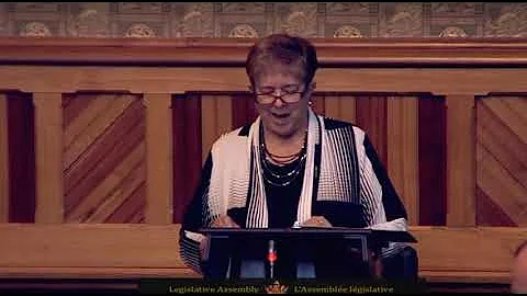 MLA for Saint Croix Kathy Bockus moves Throne Speech