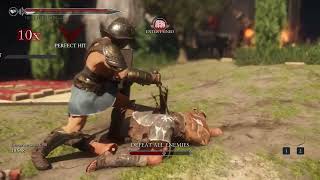 Ryse: Son of rome: colosseum fight in the garden arena