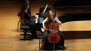 F. Schubert, Arpeggione Sonata D. 821 - Margherita Succio, violoncello, Chiara Biagioli, piano