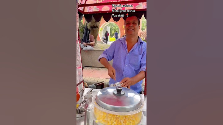 Exploring Digholi Pukhuri street food corner Guwahati 📍 #shorts #youtubeshorts #viral
