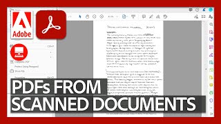 Creating a PDF from a Scanner | Acrobat DC for Educators screenshot 4