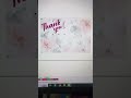 CorelDRAW Tutorial for Beginners | Thank u card design for your business