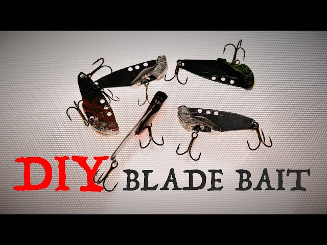 How to make a VIBRATION bait - DIY Blade bait 