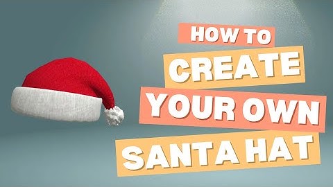 Santa Hat Blender Tutorial!