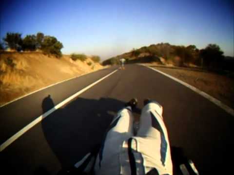 RODRIGO BISQUERTT "EL REGRESO" STREET LUGE CHILE