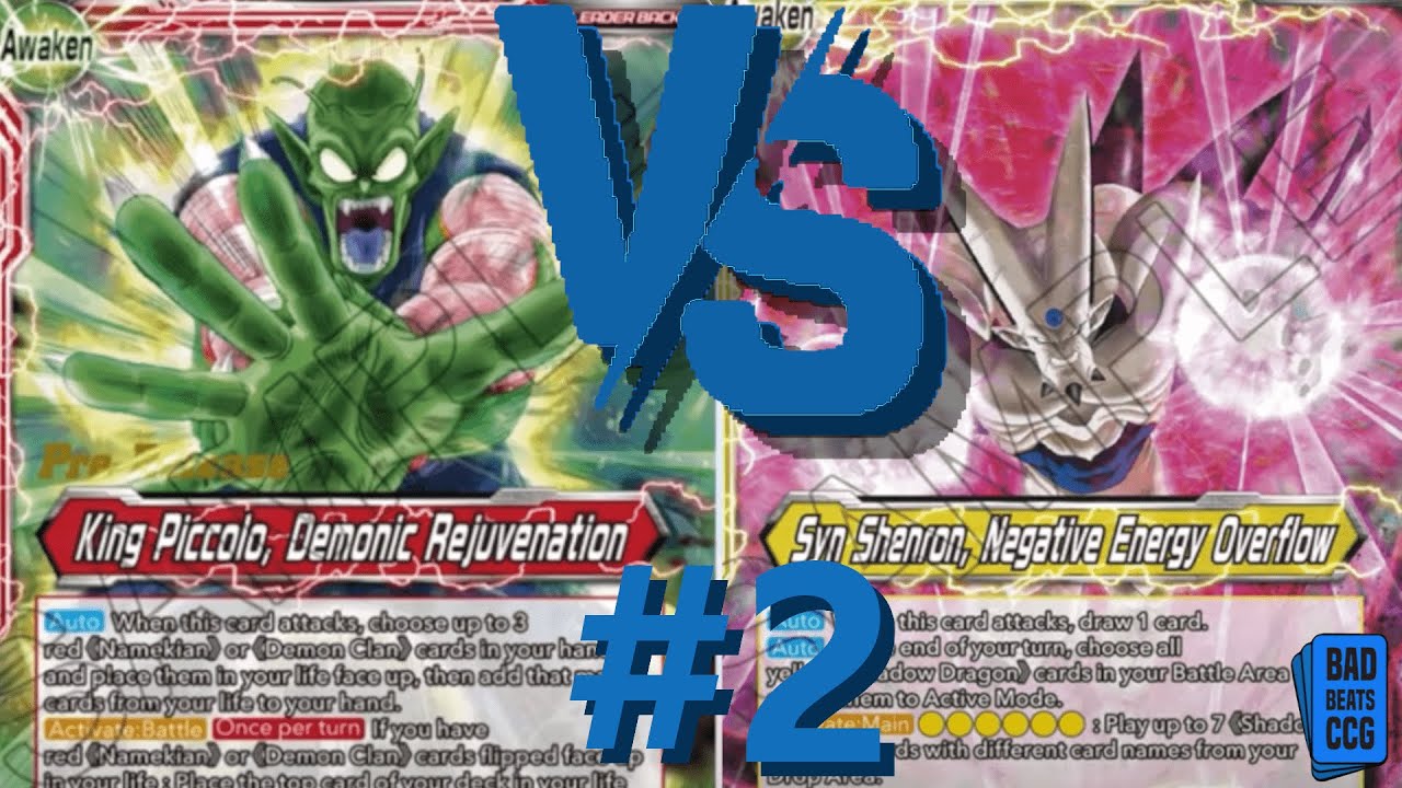 King Piccolo Vs Syn Shenron game 2 YouTube