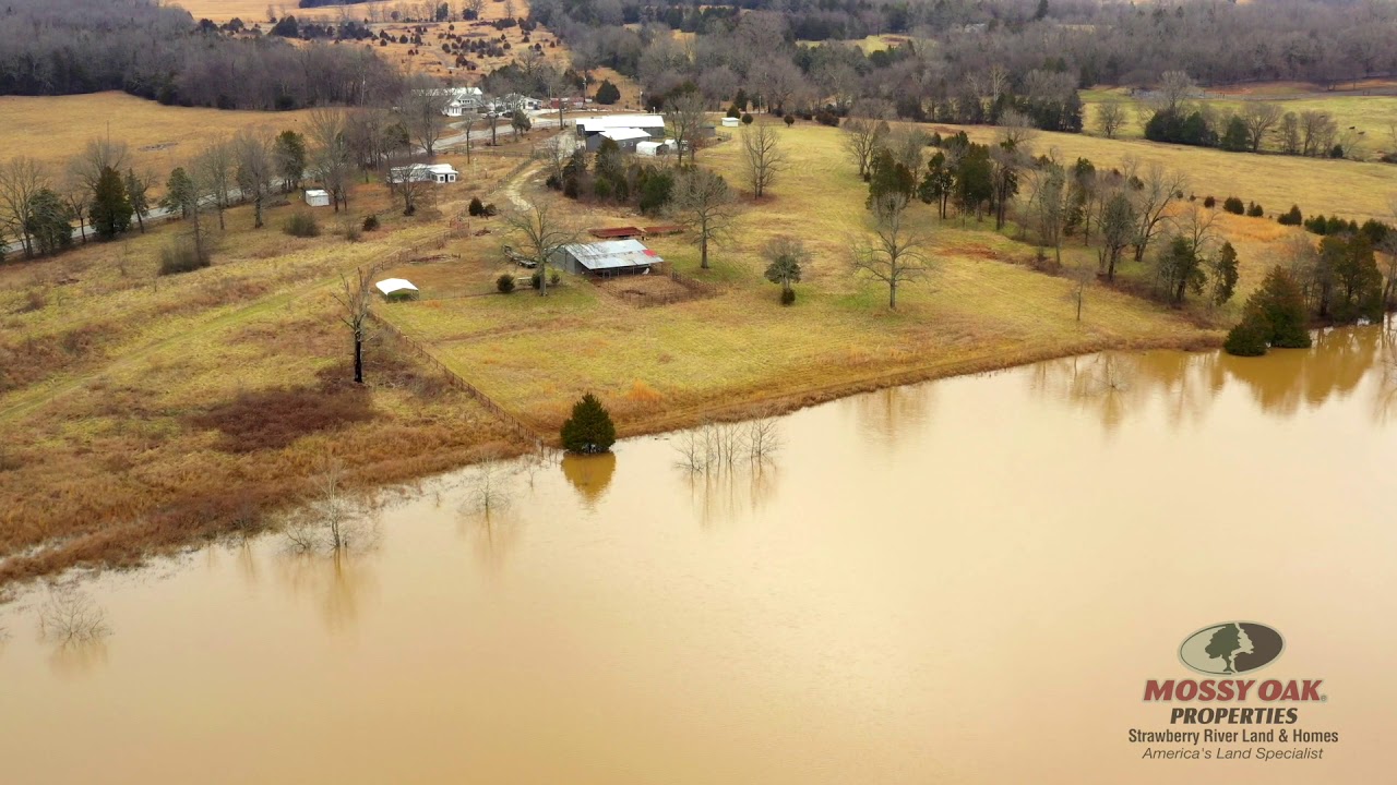 25 +/ Acres, Smithville, AR, Lawrence County, 4 bedroom home, Large