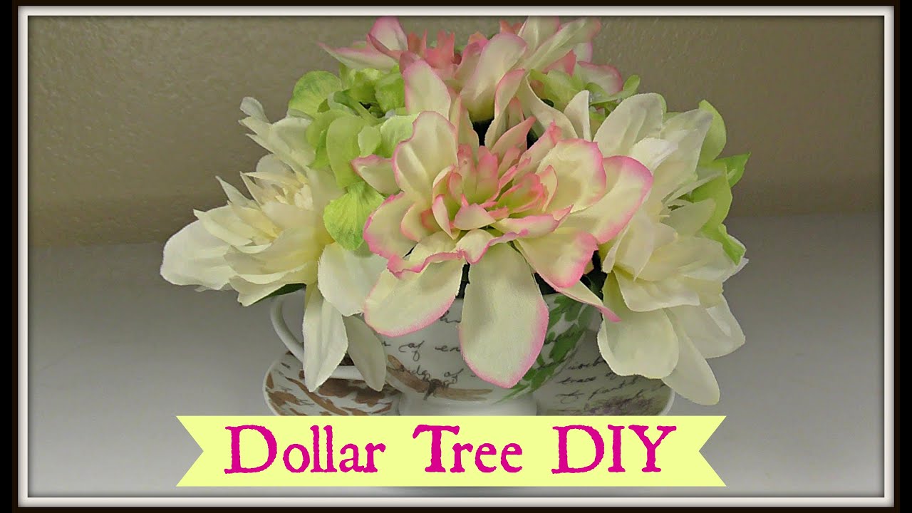 Dollar Tree Tea Cup Floral Arrangement Shabby Chic YouTube dollar-tree-tea-cup-floral-arrangement-shabby-chic-youtube