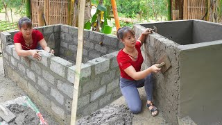 Full Video Daily Life At Farm Build Water Tank Gardening Vegetable - Free Bushcraft