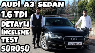 Audi A3 Test Sürüşü 2014 1.6 TDI 110 hp Otomatik | Oto Bilgi