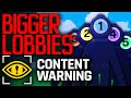 Content warning bigger lobby mod download  install guide