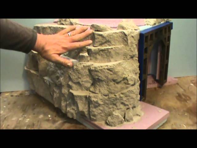 How to Make Rock Formation from Urethane Foam 