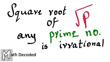 square roots of prime numbers are irrational