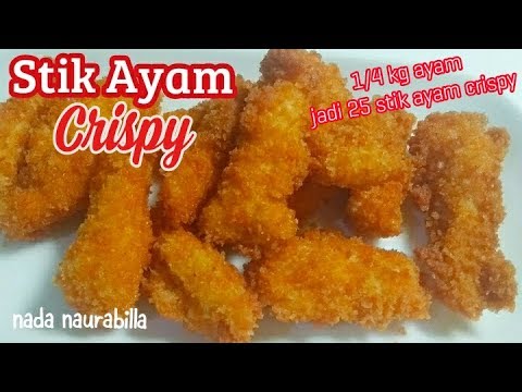 resep-stik-ayam-crispy-|-olahan-ayam