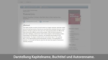 Springer for R&D Tutorial 04 eBook Page (German subtitle)