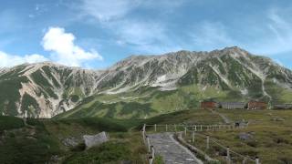 2011年9月10日在黑部立山~在室堂拍攝漂亮立山群峰~影片