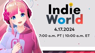 Indie World Showcase April 2024 REACTION