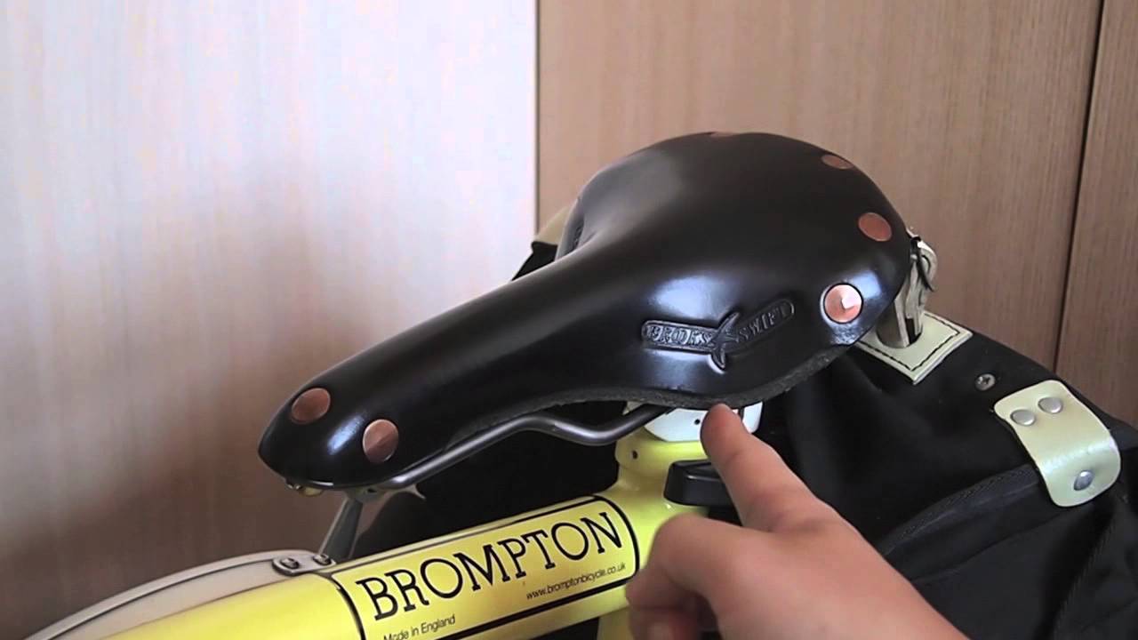 Brooks Swift Titanium Saddle 皮座墊 