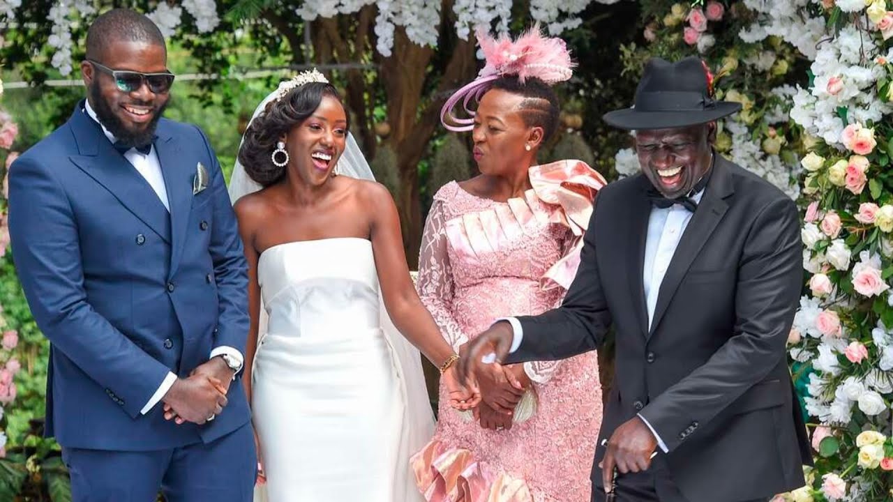 COLOR AS DP RUTO'S DAUGHTER JUNE RUTO WEDS NIGERIAN ALEXANDER EZENAGU ...