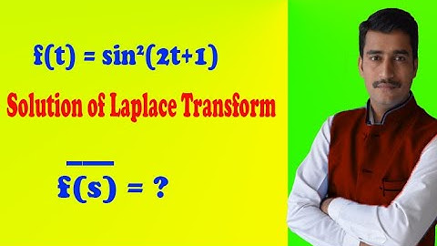 VTU Engineering Maths 2 find the Laplace transform of f(t)=sin(2t+1) by easy maths easy tricks