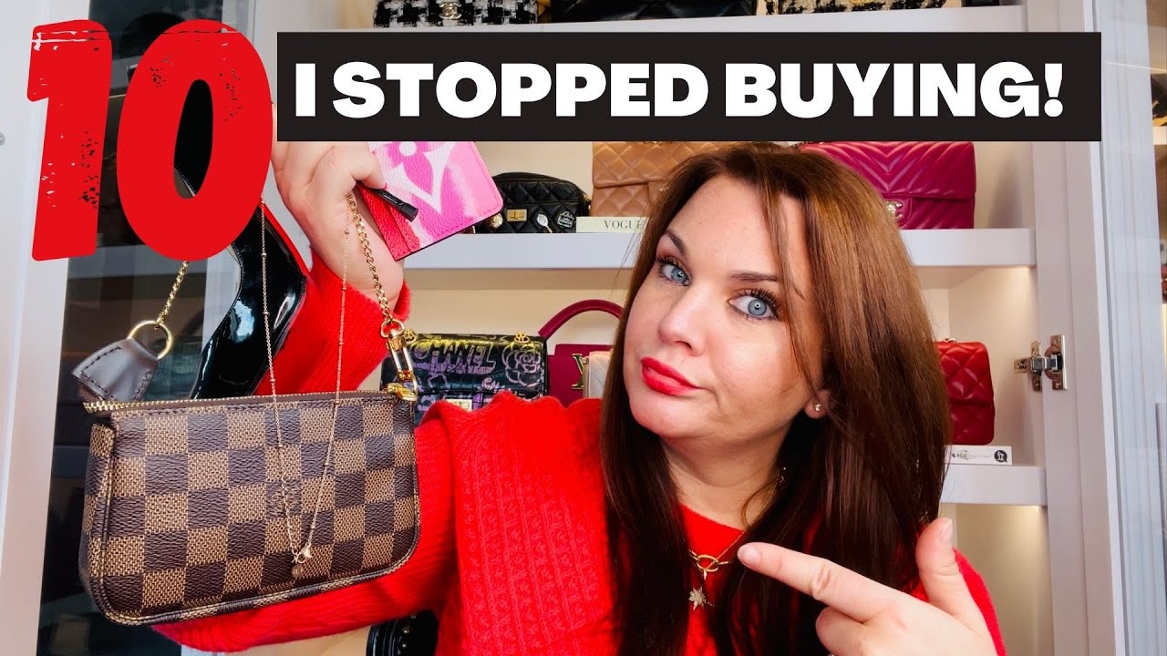 10 LUXURY ITEMS I NO LONGER BUY, SAVE YOUR MONEY! - YouTube