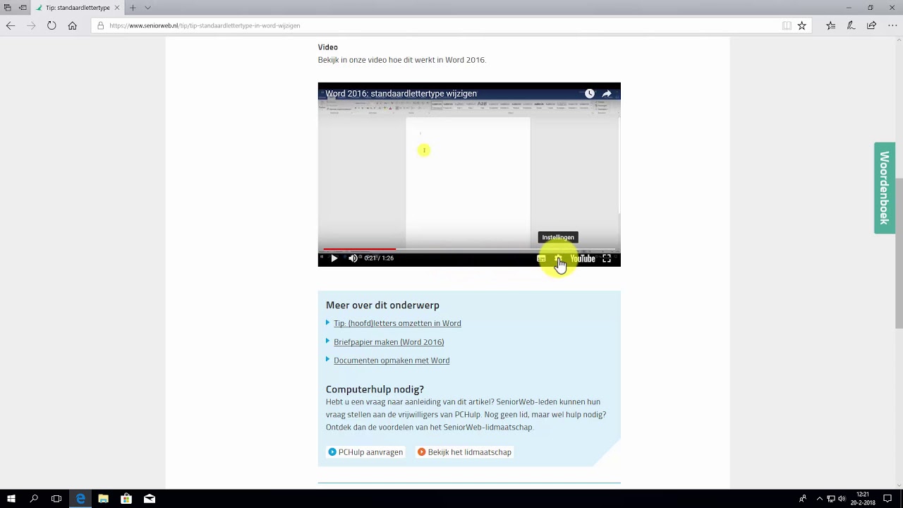 YouTube: video langzamer afspelen lidmaatschap anwb kosten