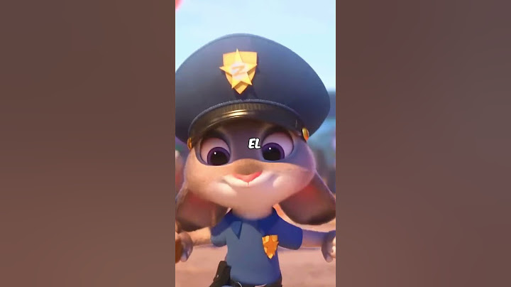 ¿Te fijaste en ese error de la peli Zootopia...?