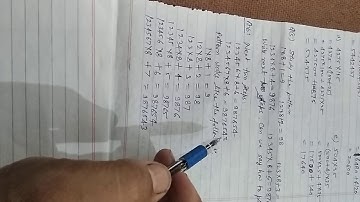 Class 6th  Mathematics chapter 2(Whole Numbers) Exercise:2.3  Q-1,2,3,4&5(1)