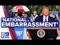 Coronavirus: Trump dubbed ‘national embarrassment’ amid COVID-19 crisis | 9 News Australia