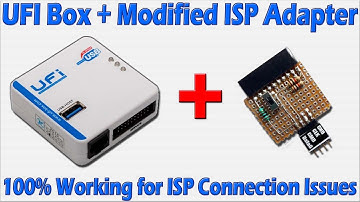 Modified Ufi Isp Adapter 100% Working with UFI Box | Use This Isp Adapter for CMD Error