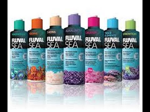 Fluval Sea Marine Aquarium Supplements - YouTube