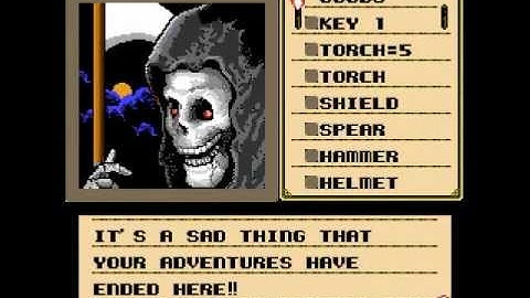 Shadowgate title theme - NES