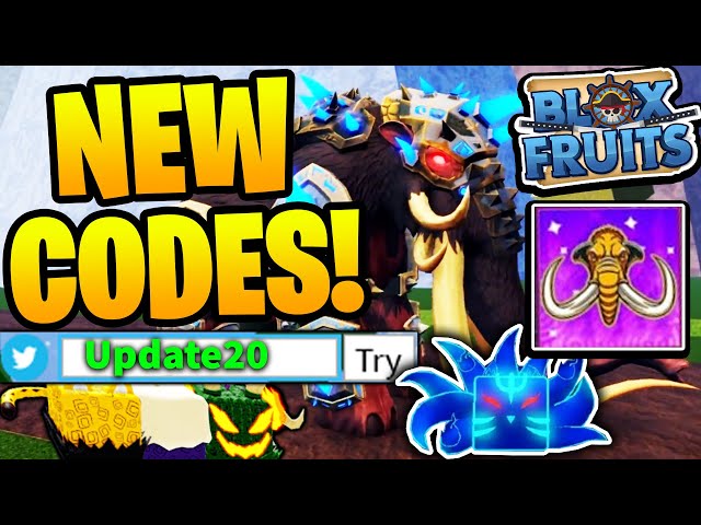 NEW* ALL WORKING CODES FOR BLOX FRUITS (2022,2023) 