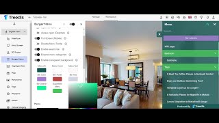 Burger menu tutorial