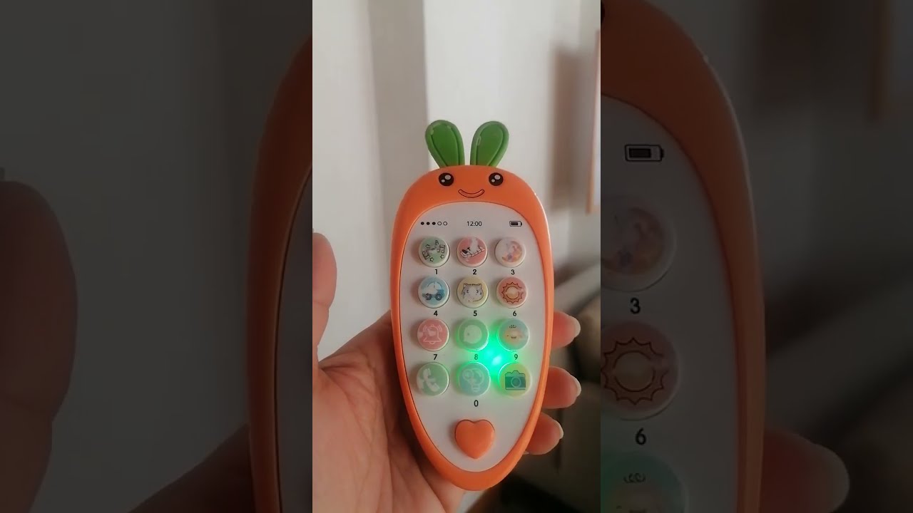 CUTE LEARNING PHONE TOY Digitallearning Satisfying Soundeffects Phonetoy Amazing Video Toys