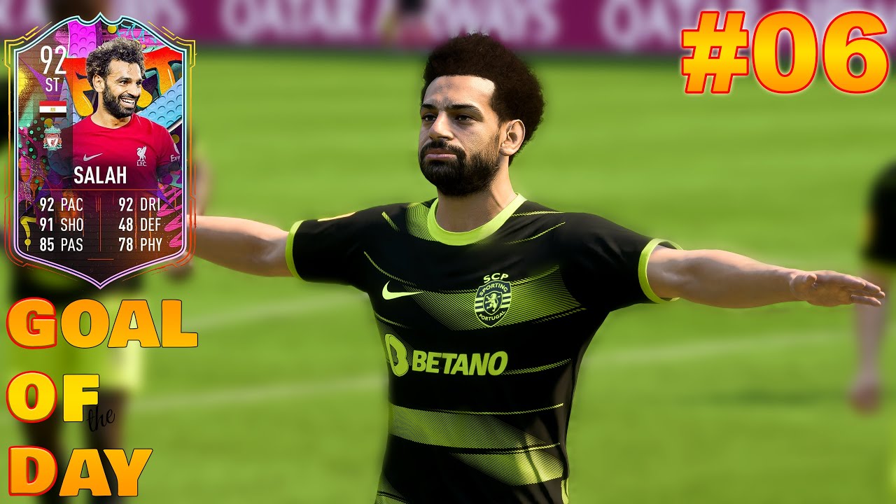 92 Salah Build Up Finesse | FIFA 23 GOAL Of the Day | #06