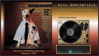 Rick Springfield - &#39;I&#39;ve Done Everything For You&quot;