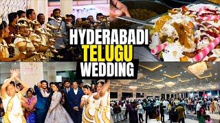 Hyderabadi Grand Telugu Wedding | Hyderabad ki Telugu Wedding ka Khana