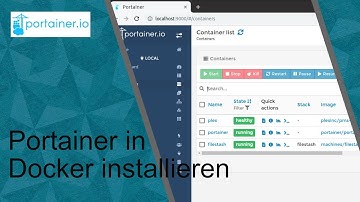 Portainer auf einer QNAP NAS installieren