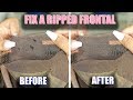 HOW TO: Fix your old lace front wig and repair any holes | Simone Sharice