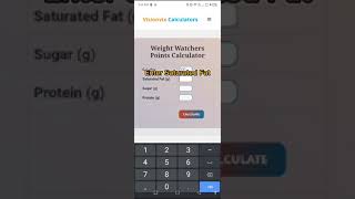 Stay on Track with our Weight Watcher Point Calculator #HealthyEating #WWPointsCalculator screenshot 2