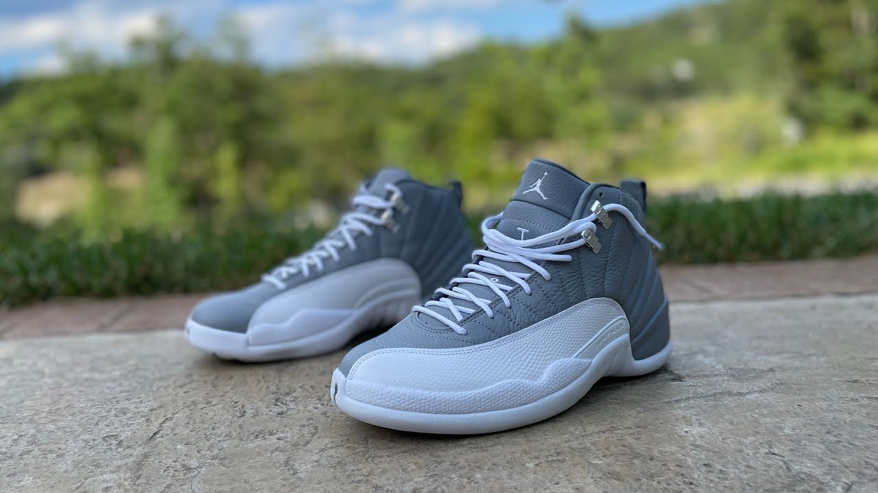 jordan 12 cool greys