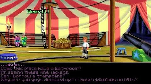 DOS Game: The Secret of Monkey Island