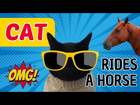 cat-rides-a-horse