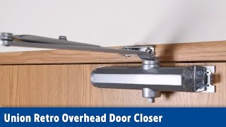 Union Retro Overhead Door Closer | Screwfix